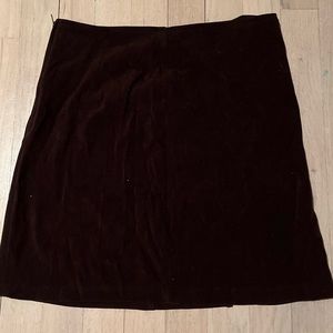 Tracy Evans Brown Skirt